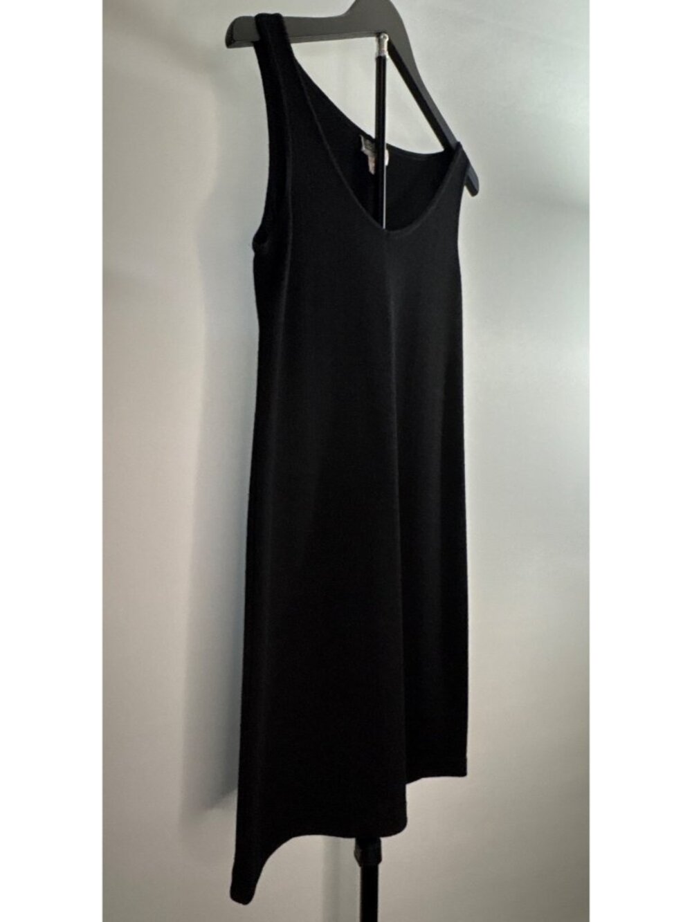 Vintage Robbie Bee Black Sleeveless V-Neckline Casual Evening Dress Size 8 P - Picture 4 of 16
